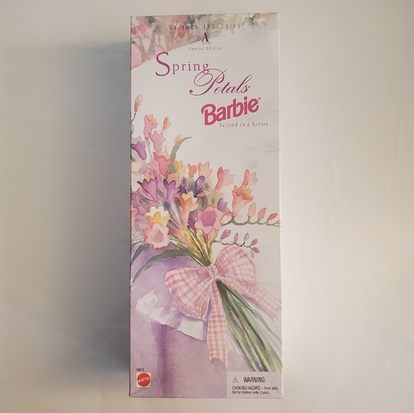 1996 Barbie Spring Petals AVON Special Edition Doll In BOX - Picture 2 of 6